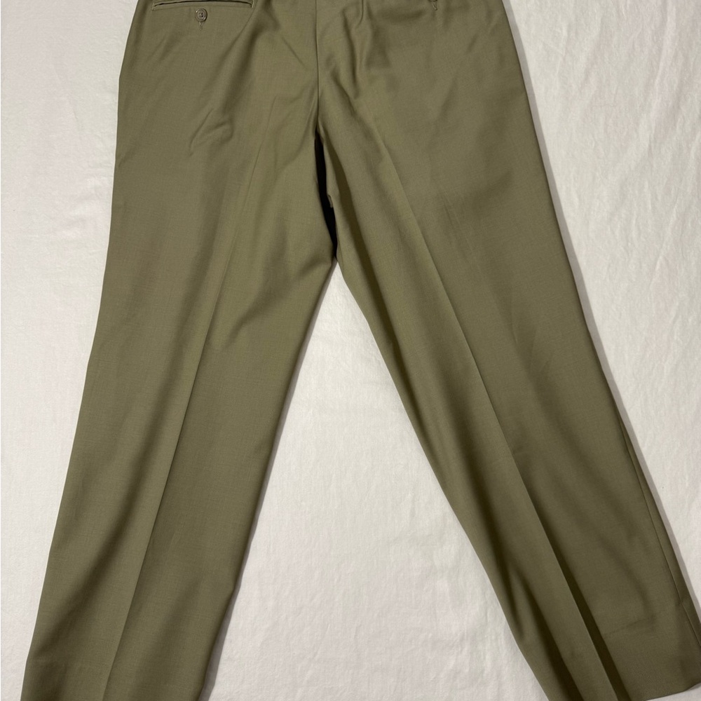Riviera Olive Green Men’s Dress Pants